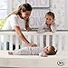 Serta Perfect Start Deluxe 2-Stage Crib and Toddler Mattress - Premium Sustainably Sourced Fiber/Foam Core - Waterproof - GREENGUARD Gold Certified (Natural/Non-Toxic) - 10 Year Warranty - Made in USA