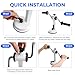 YIBEICO Arm Bike for Physical Therapy for Seniors, Adjustable Resistance for Shoulder and Arm Therapy, Geriatric Rehabilitation Therapy Machine