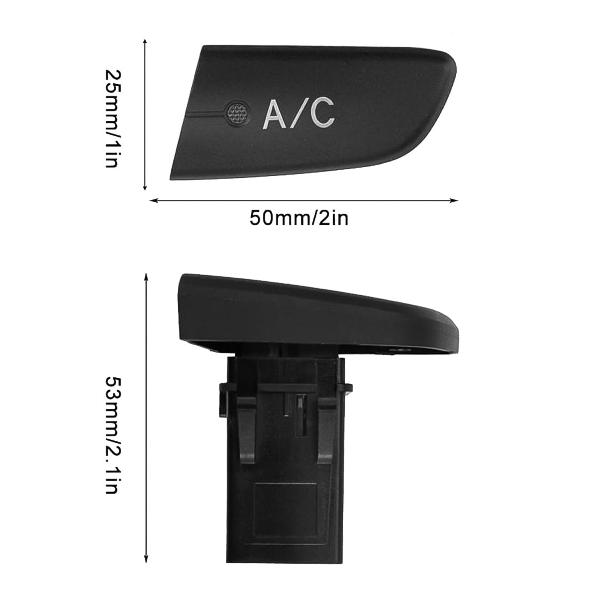 Sarini Interruttore di Pressione AC 6554KX per 107 C1 Aygo MK1 2005-2014 Controllo HVAC