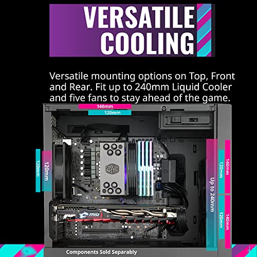 Cooler Master MasterBox NR400 view 4