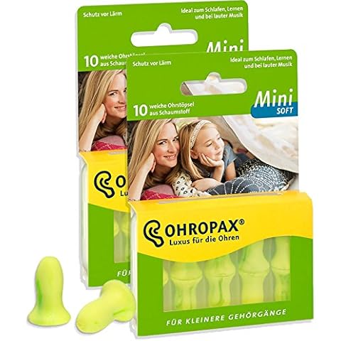Ohropax Mini Soft Ear Plugs for Small Ears Cover