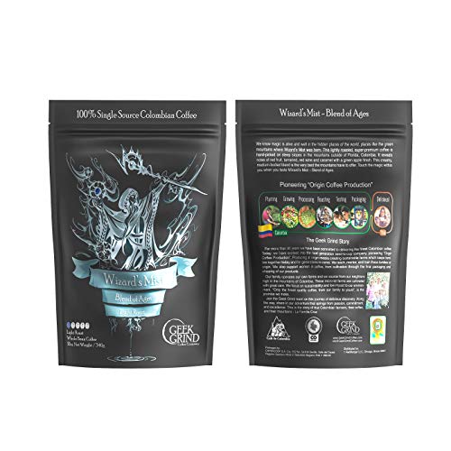 Geek Grind Wizard's Mist Café en Grano 12oz miniatura 3