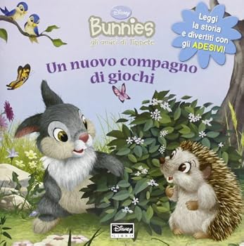 Paperback Un nuovo compagno di giochi. Bunnies. Con adesivi [Italian] Book
