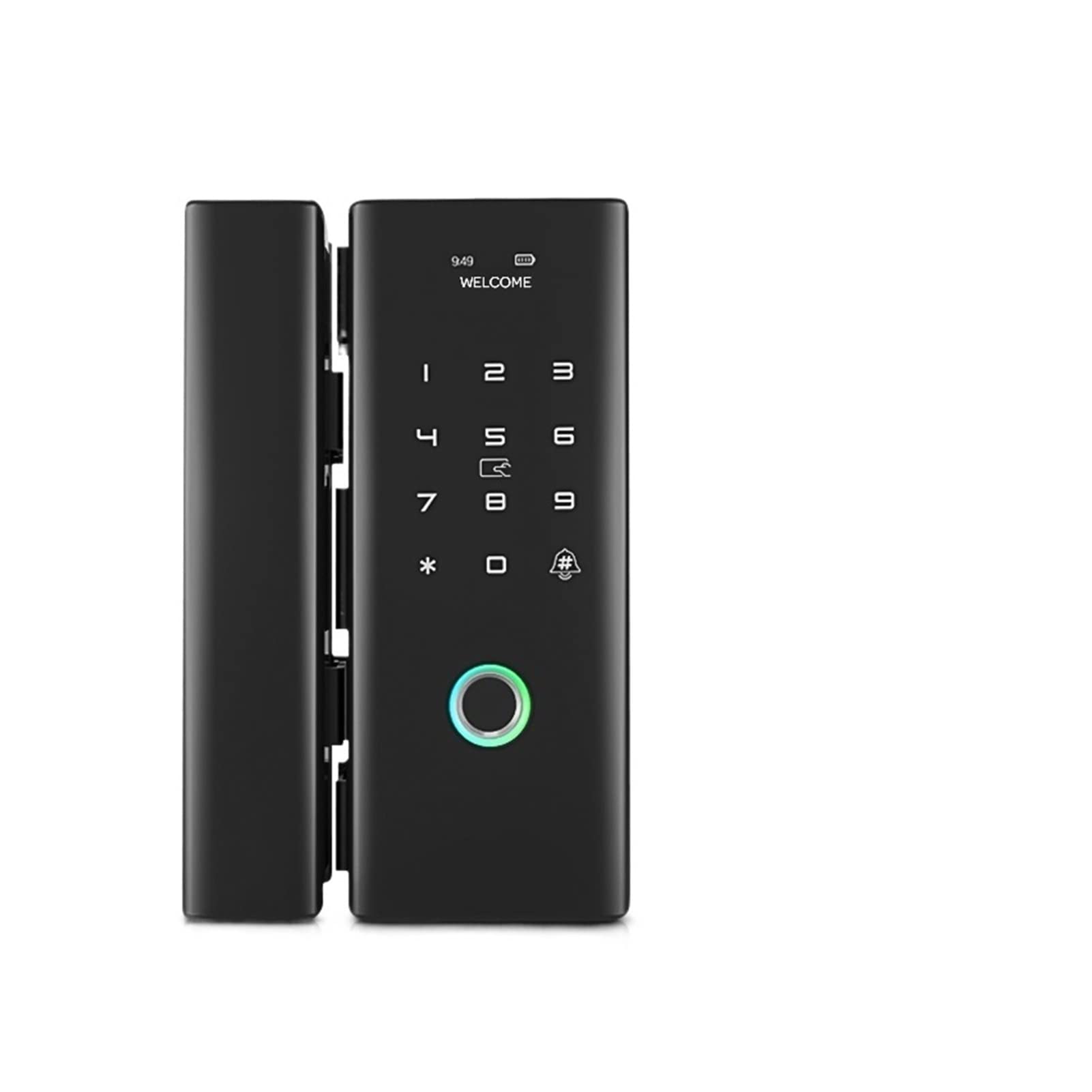 WIFI Smart Life App Pilot Control Biometryczne odciski palców cyfrowe smart szklane zamek do biura Dom/sypialnia/biuro