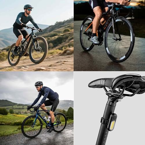 bskkw 31.6mmx300mm Black Aluminum Alloy Bike Seat Post, Bicycle Seatpost for Mountain Road Bikes MTB BMX, Universal Saddle Tube Replacement