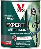 V33 Smalto per Ferro Antiruggine Expert Grigio Antracite 2,5L