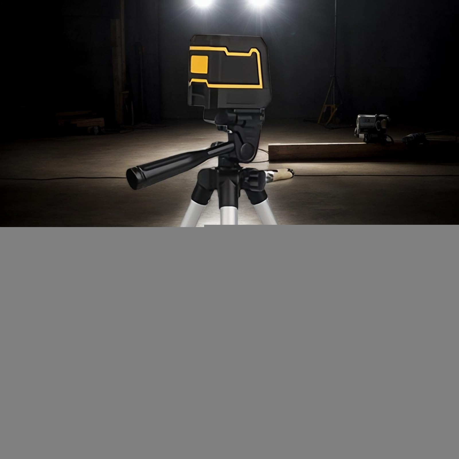 Poziomica Laserowa Krzyżowa Wewnętrzna Aluminiowy Statyw do Poziomicy | Szybka Instalacja do Wyrównywania w Hydraulice Podłogach Ogrodach Ścianach Oknach na Zewnątrz