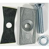 HEBIE Gegenhalteplatte HEBIE Gegenhalteplatte Für Zweibeinständer mit Schraube M10 x 55 mm