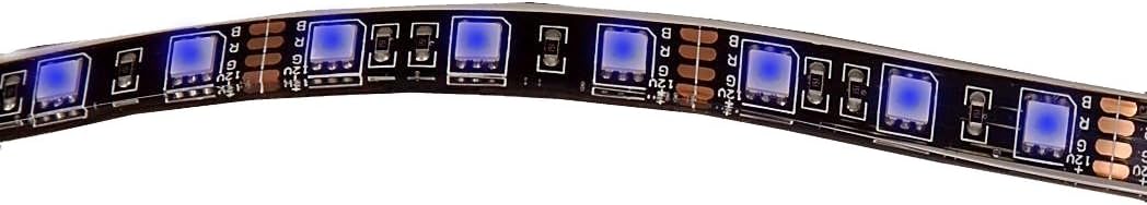 Maxxima (MLS-2436BL) Blue 24" LED Self-Adhesive Strip Light