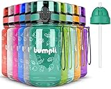 ✅ 𝐒𝐈𝐍 𝐌𝐀𝐓𝐄𝐑𝐈𝐀𝐋𝐄𝐒 𝐍𝐎𝐂𝐈𝐕𝐎𝐒 𝐘 𝟏𝟎𝟎% 𝐒𝐈𝐍 𝐁𝐏𝐀 - Estas botellas de agua para niños son 100% libres de BPA, y no tienen plastificantes ni ftalatos. Gracias a la abertura extra-grande (4,5 cm de media), tu hijo puede llenar la botella por sí mismo sin problemas.