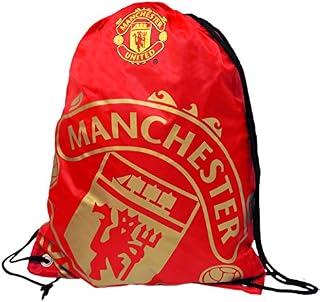 Manchester United Unisex's Foil Print Gym Bag-Multi-Colour, 44 cm
