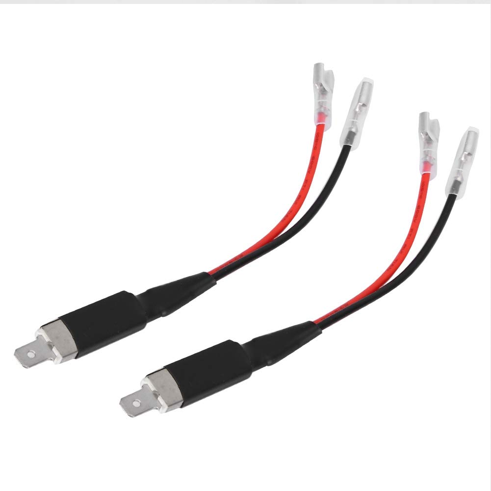 Cavo connettore cablaggio 2pcs H1 LED adattatore per conversione singola per lampadine