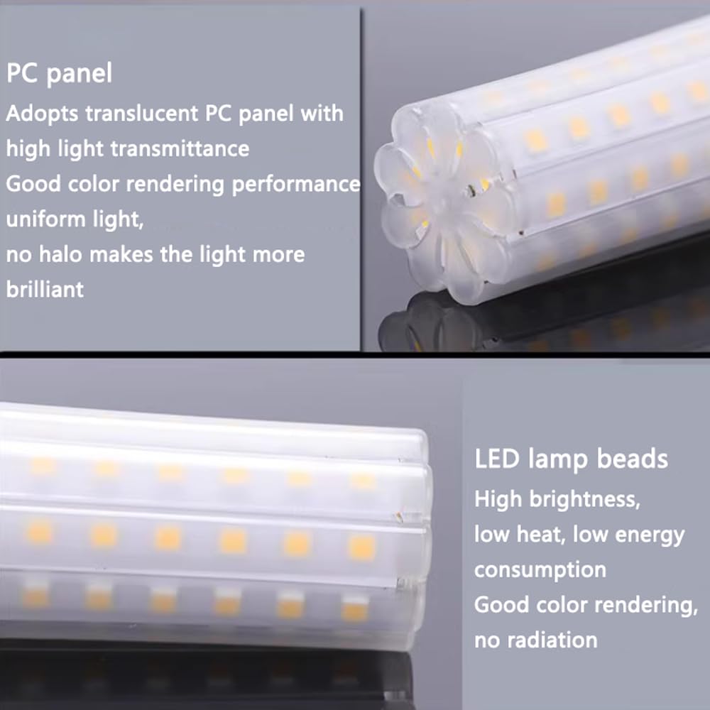 Bombilla Led E27, Color Natural, 6000 K, 1600 Lm, 16 W, Bombilla de Rosca E27 Equivalente a Bombillas Incandescentes de 100 W, No Regulable, sin Parpadeo, Bombillas de Maíz, Paquete de 2/Whi