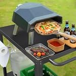 Yozoia Outdoor Grill Table for Blackstone Griddle, Grill Cart with Wheels - Image 6
