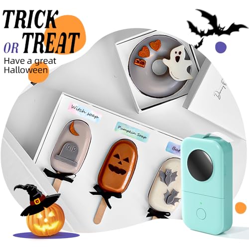 phomemo d30 label maker machine portable bluetooth mini label printer smartphone handheld thermal sticker small labeler multiple templates font icon inkless custom label for home kids school items