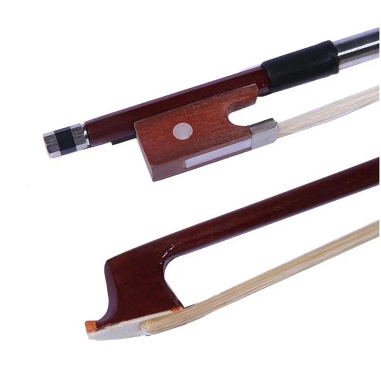 1 pieza de arco de violín tamaño 1/2 1/4 1/8 3/4 4/4 accesorios para pelo de caballo para(D)