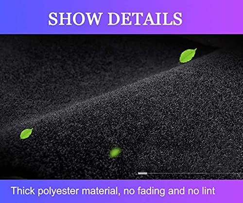 Anti-Sun Pad for Toyota for Corolla for Axio 2007 2008 2009 2010 2011 2012 2013 Car Dash Mat Covers Sun Shade Dashboard Cover(Black)