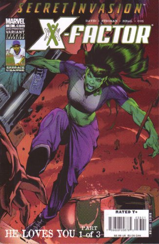 X-factor #33 2nd Prntng Variant (the darwin awards) Doc
