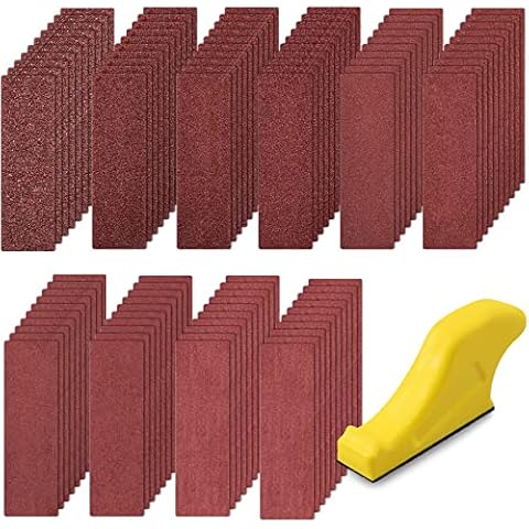 SIQUK Kit de Ponceuse et Papiers Abrasifs Cover