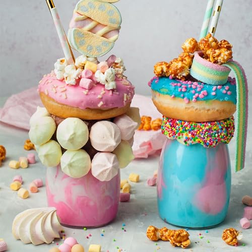 Image of Yupik Cotton Candy Flavored Sprinkles, 2.2 lb (35.2 oz), Low Sugar, Kosher, Cholesterol-Free, Fat-Free, Perfect for Baking and Decorating Ice Cream, Cakes, Cookies, Cupcakes, and Donuts