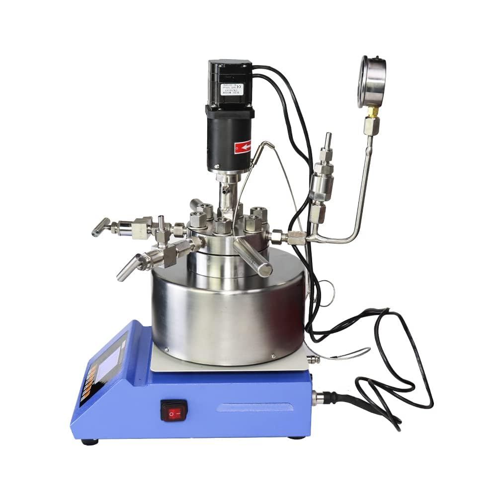 Autoclave de laboratorio de mesa de alta presión con agitador mecánico (100 ml)