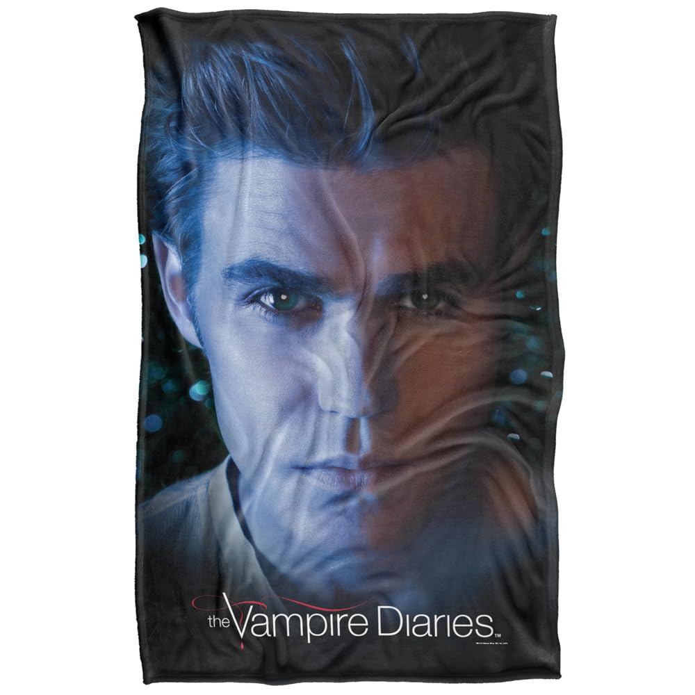 Vampire Diaries Stefan Eyes Super Soft Silky Touch Blanket - 91 x 147 cm