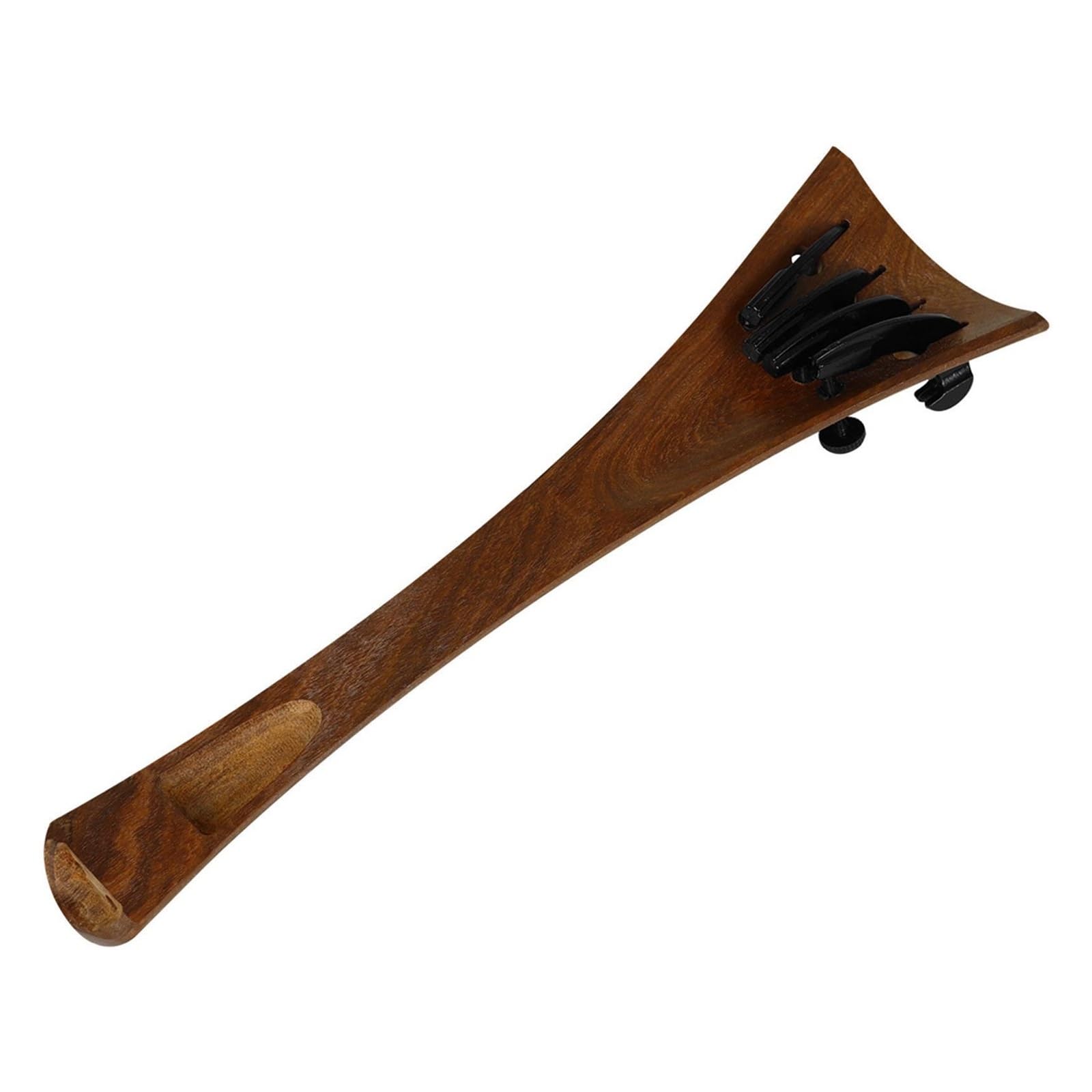 Cordiera For Violoncello 4/4 In Metallo E Palissandro | Questa cordiera for violoncello 4/4 ha parti metalliche e quattro accordatori fini