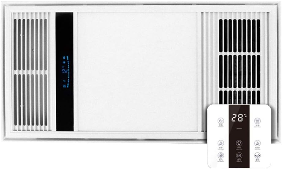 ventilatore di scarico del bagno con riscaldatore