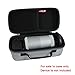 Hermitshell Hard EVA Travel Lux Gray Case Fits Bose SoundLink Revolve Bluetooth Speaker with Charging Cradle