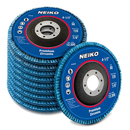 Amazing 🔥 NEIKO 11143A Zirconia Flap Disc  13,300 RPM 