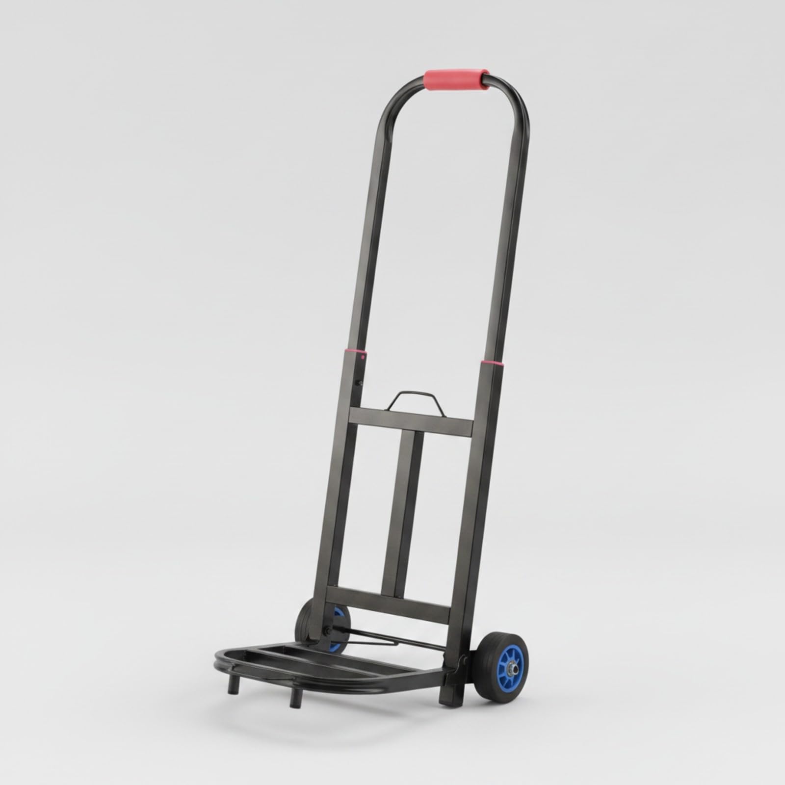 Carrello con Ruote Regolabile Telaio in Metallo Resistente, Carrello Pieghevole, per, servizi di consegna, Addetti Consegne