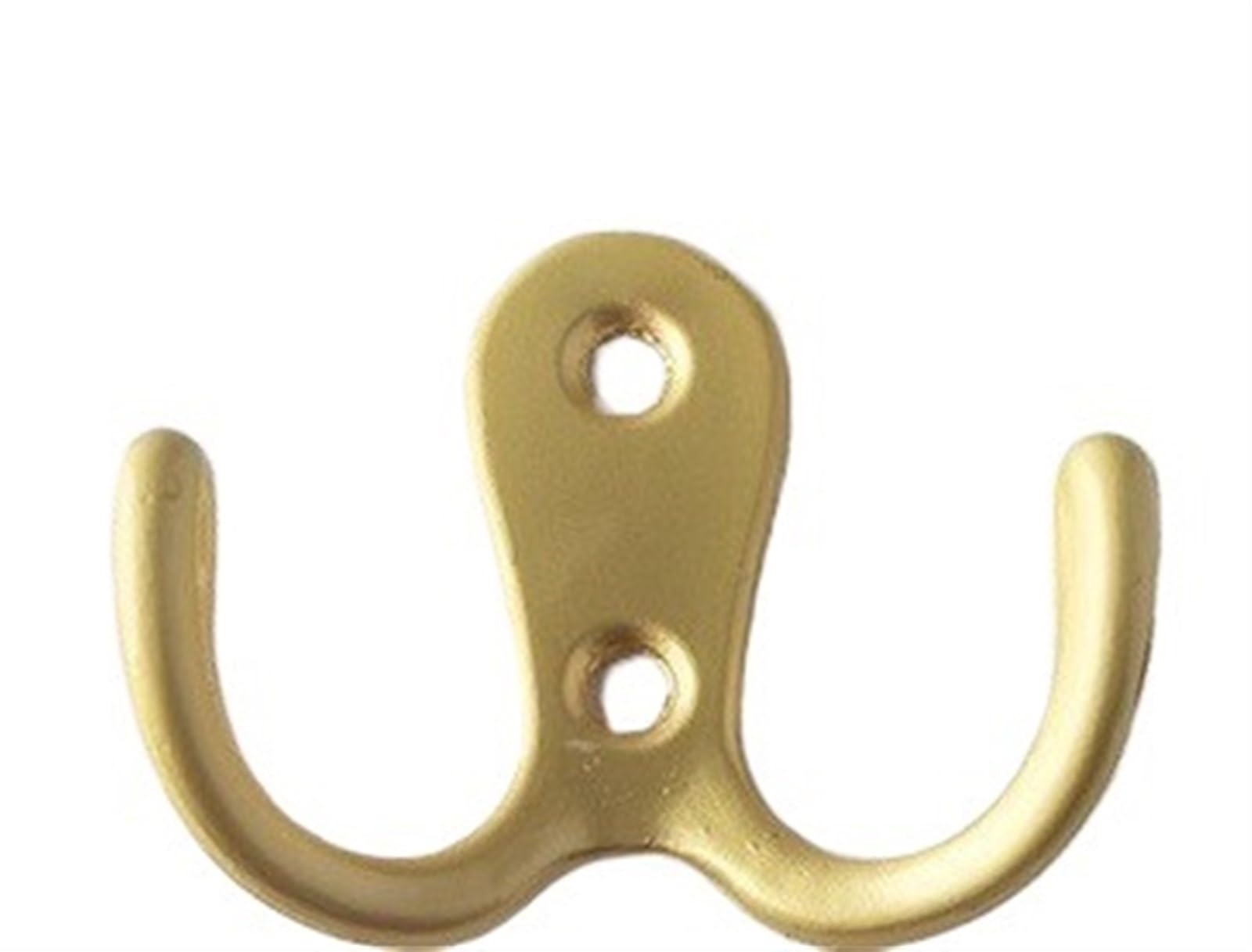 Ganchos de pared de metal resistentes, paquete de 5, versátiles abrigos, toallas y llaveros para baño y entrada, diseño duradero de 53 x 41 mm