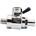EZ-124(10mm-1.25) EZ Oil Drain Valve with removable Straight Hose End(H-001) Combo