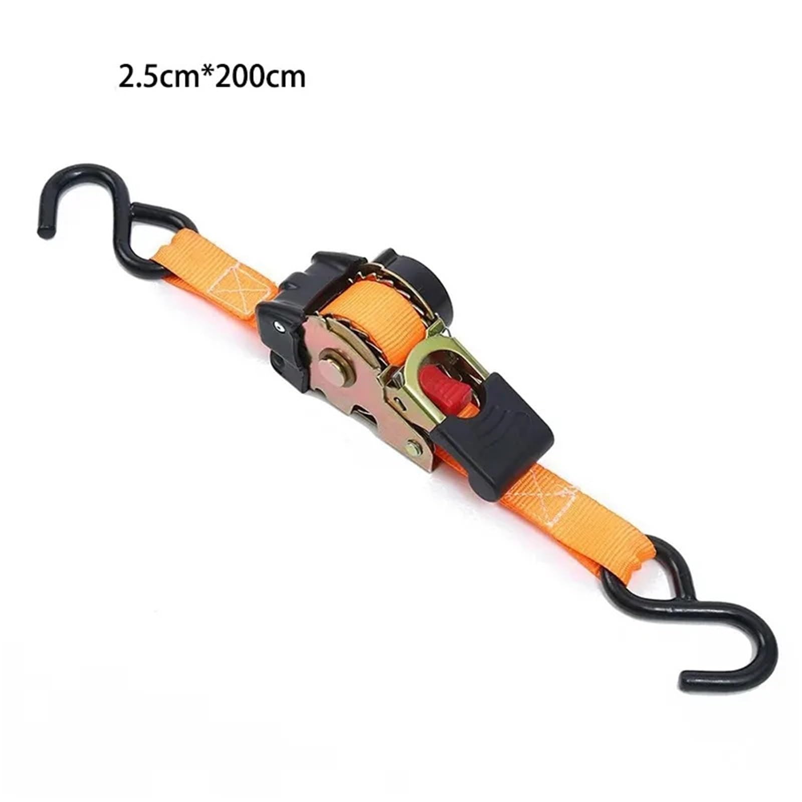 Cinghia a cricchetto retrattile automatica Cinghie a cricchetto 2M di trasporto automatiche retrattili for moto per il trasporto(Orange)
