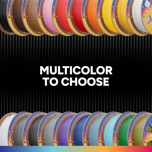 Image of OVERTURE 4KG Bundle High Speed PLA Filament 1.75mm, Neatly Wound 3D Printer Filament 4 Pack 1kg Spool (2.2lbs) Rapid PLA, Fit Most FDM 3D Printers (Black 4-Pack)