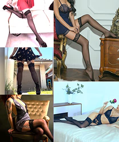 Image of Lidogirl Lace Top Thigh High Stockings