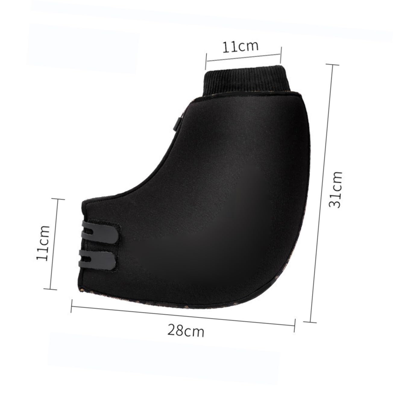Alasum 1 Paar Winter Fahrradlenkerhandschuhe aus Neopren und Baumwolle Winddicht und Kältefest Geeignet für Mountainbikes und Scooter im Kalten Winter