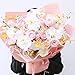 HinyoCo 24 Pcs Orchid Decorations Real Touch PU Artificial Flowers Orchid Heads Fake Phalaenopsis Flower Heads for DIY Craft Home Wedding Decoration