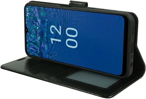 Miniatura 5 de Zase Funda protectora para Nokia G310 5G (2023), diseño bonito, de piel sintética, cierre magnético con función atril, ranura para tarjeta de