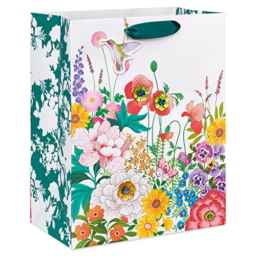 Sac cadeau colibri de 33 cm pour fêter un mariage ou une baby shower