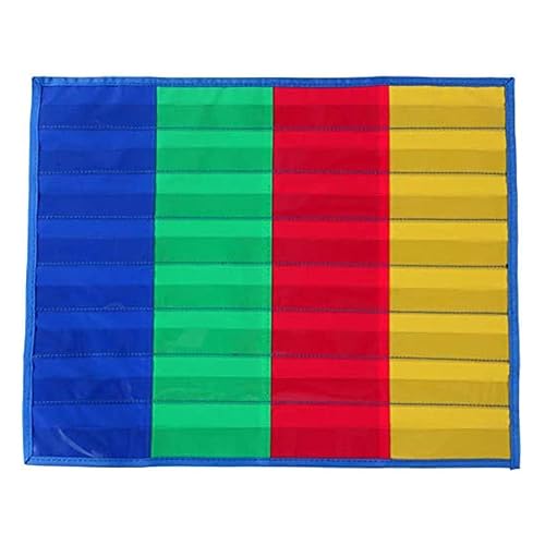 Miniatura 5 de Tabla de bolsillo de escritorio de doble cara con 20 tarjetas de borrado en seco, organiza materiales para lecciones de grupos pequeños para uso en