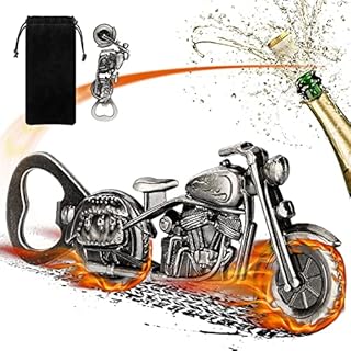 LKKCHER Motorbike Bottle Openers, Motorbike Gifts for Men, Christmas Birthday Gifts for Men, Motorbike Lover Gifts for Men Him Husband Boyfriend Father, Present for Dad Biker