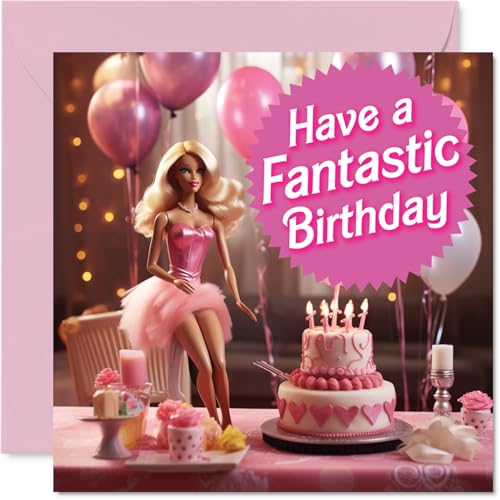 Stuff4 Birthday Cards for Women - Fantastic Girl -...