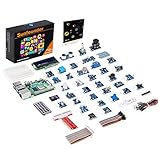 SunFounder 37 Modules Sensor Kit V2.0 for Rpi 4B, 3 B+, 2B, A+, Zero, Raspberry Pi Board Included