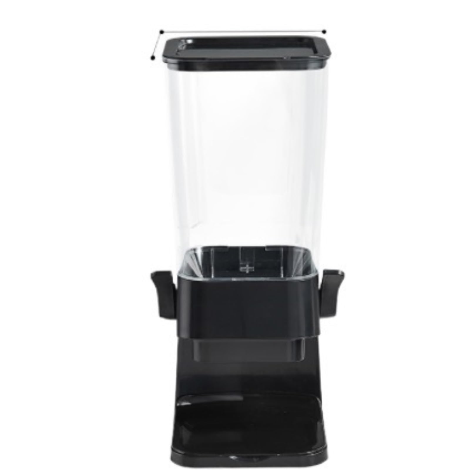 CVdrtyED Dry Food Cereal Dispenser Grain Dispenser Countertop Large Cereal Storage Dry Food Candy Pantry Rice Container