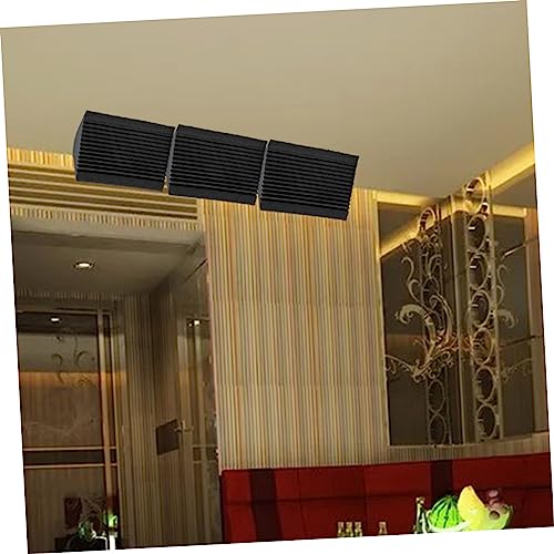 3Pcs Gear Shape Soundproof Sponge para Espacio Musical Interior Negro miniatura 5