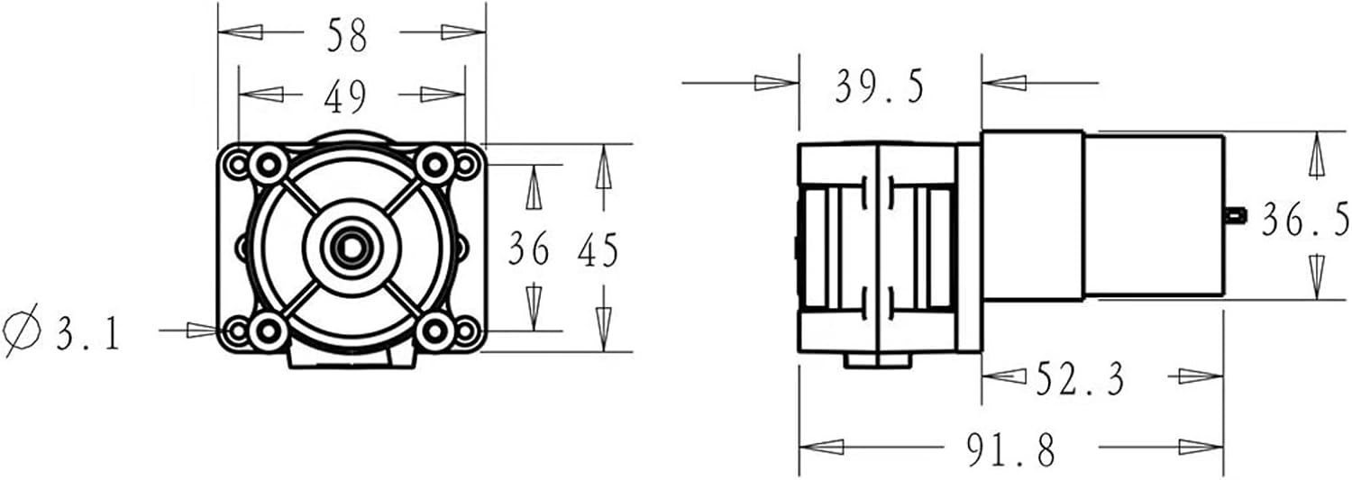 12V Large Flows Peristaltic Pumps 500ml/min Ball Bearing Liquid Dosing Industrial Peristaltic Metering Ball Bearing Liquid Dosing Pumps