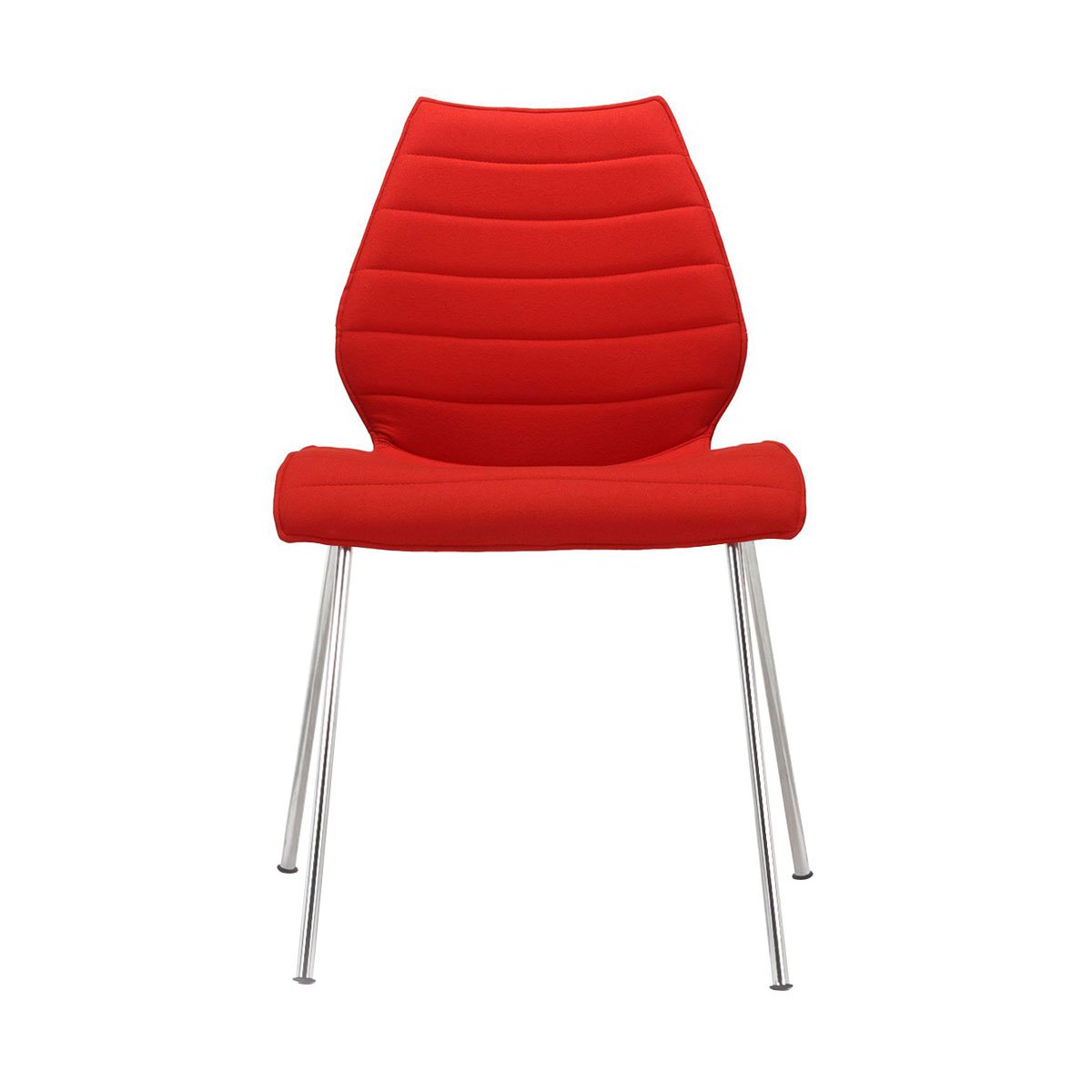 Chaise Kartell Maui Soft rouge pour sublimer votre salle à manger