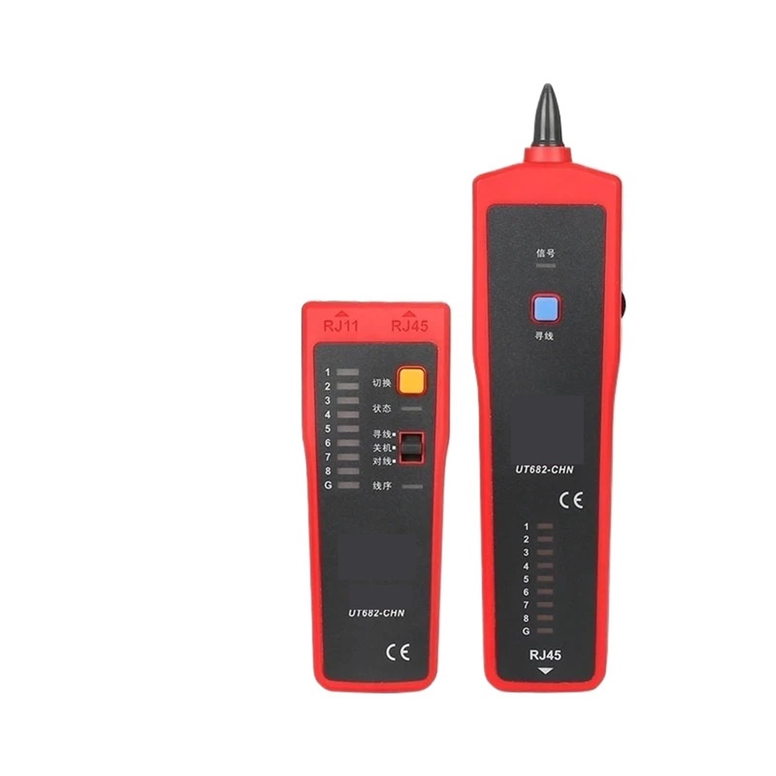 Rastreador de cables Sonda tóner Línea telefónica Cable red Ethernet LAN Probador Detector calibración Buscador línea Pruebas de transmisión
