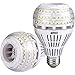 SANSI Bombilla LED E27, luz blanca fría, 27 W (equivalente a bombilla de 250 W), regulable, 5000 Kelvin, 4000 lúmenes, superbrillante, para lámpara de mesa, techo, garaje, dormitorio, 2 unidades